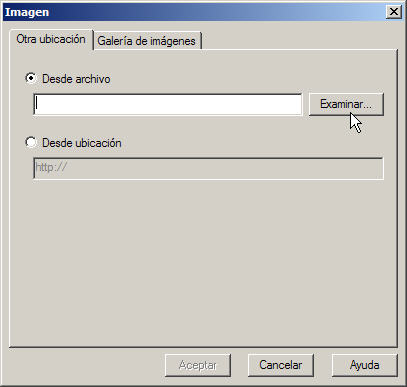 Insertar imagen