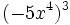 (-5x^4)^3\;