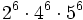 2^6 \cdot 4^6 \cdot 5^6\;