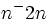 n^-2n\;