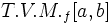 T.V.M._f[a,b]\;