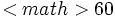 <math>60º\;