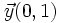 \vec{y}(0,1)