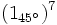 (1_{45^\circ})^7