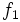 f_1\;