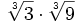 \sqrt[3]{3} \cdot \sqrt[3]{9}