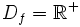 D_f=\mathbb{R}^+