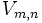 V_{m,n}\;