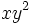 xy^2 \;\!