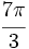 \cfrac{7\pi}{3}