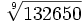 \sqrt[9]{132650}