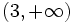 \left ( 3, +\infty \right )