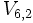 V_{6,2}\;